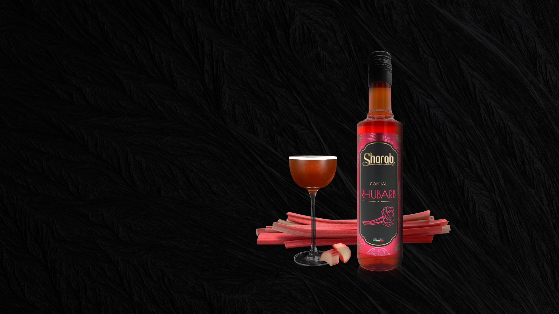 Sharab Rhubarb Cordial